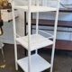 50s metal bedside table