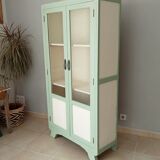 Art Deco glass cabinet 50s