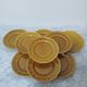 9 dessert plates Lunéville model Louis XV Honey