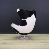 Arne jacobsen the egg chair cow leather