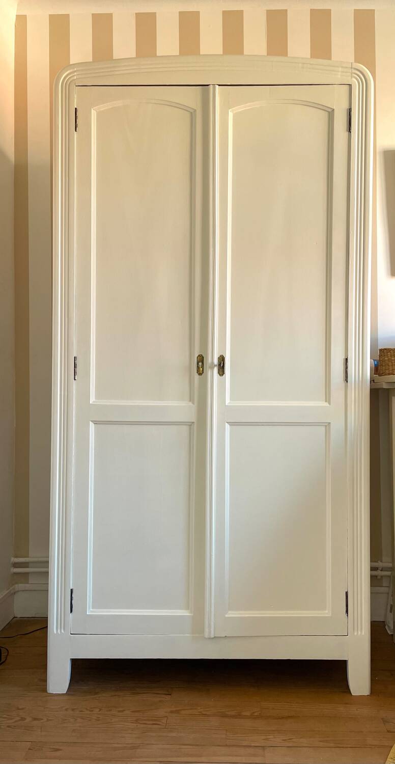 Parisian cream wardrobe