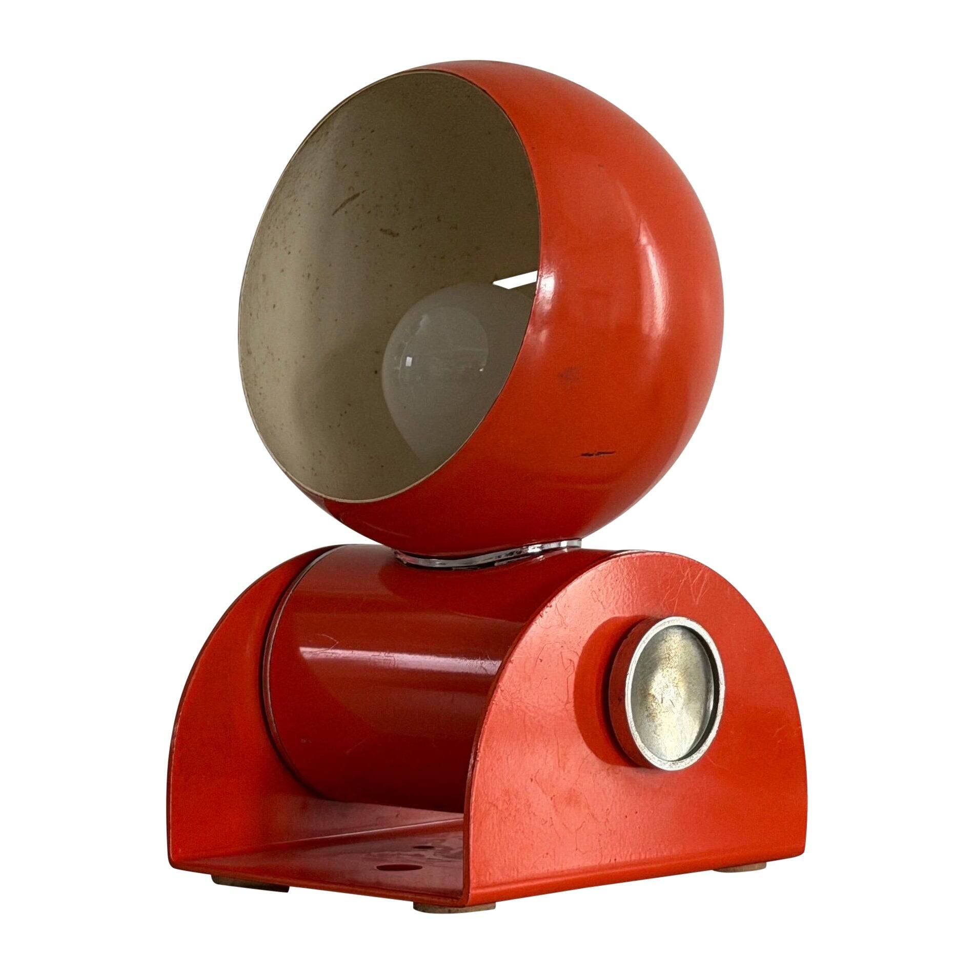 Lampe de table en métal NO AGE, années 1970, Italie