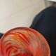 Glass paste vase