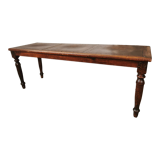 Wooden bistro bench