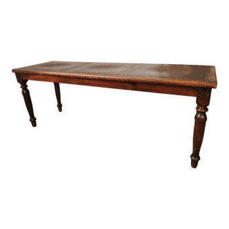 Wooden bistro bench