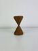 Scandinavian diabolo sculpture teak 1960s