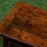 Table de ferme ancienne  fin 19e chêne massif