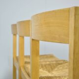 AZS / Chaises de salle à manger vintage en chêne (6) / Gerard Geytenbeek / Pays-Bas, années 1960