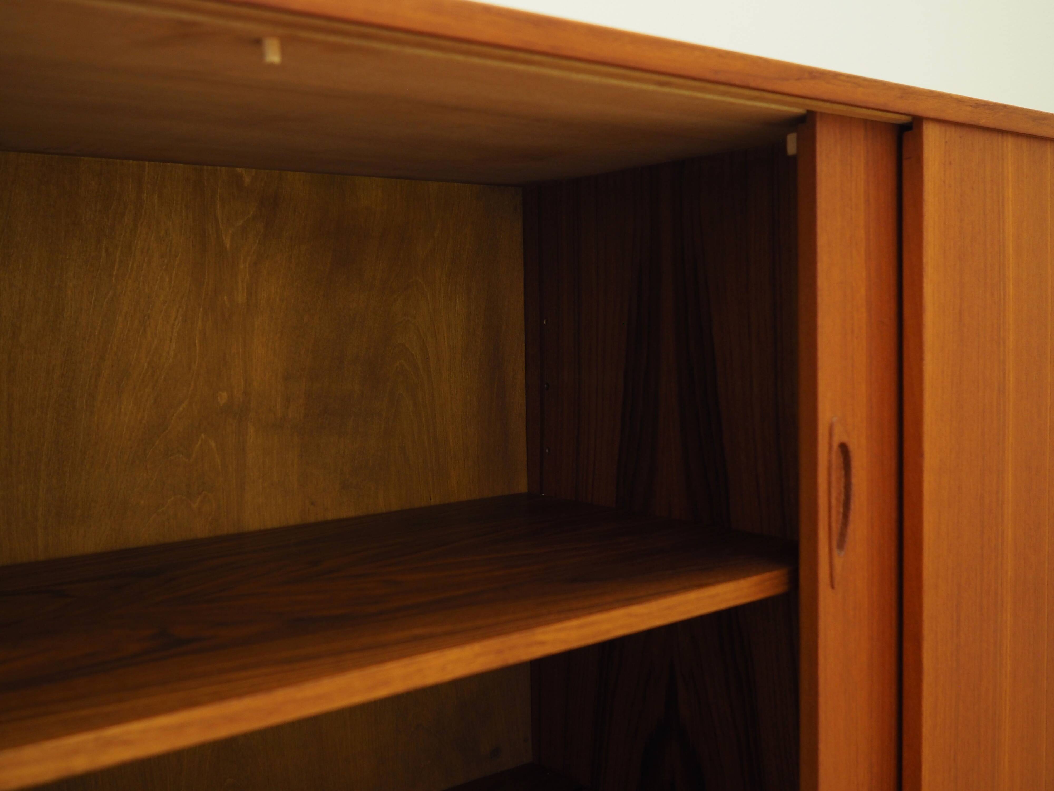 Teak sideboard, Danish design, 1970s, production: Denmark