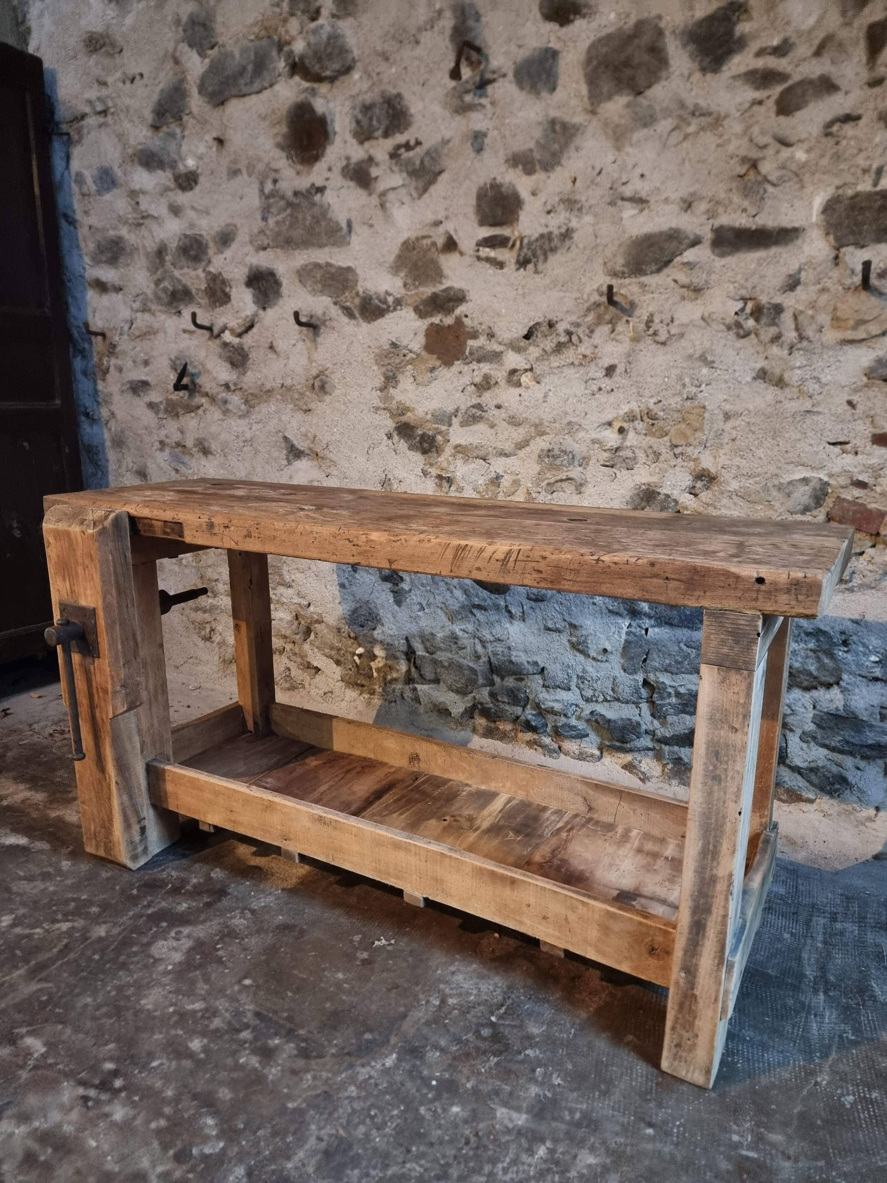 Antique oak sideboard – France 1920s–1930s – 150 cm