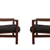 Model B 7752 armchairs by Zenon Bączyk for Swarzędzkie Fabryki Mebli, 1960