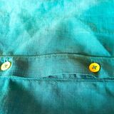 Pillowcase with embroidery and lace