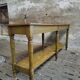 Antique counter side table wall table shop counter