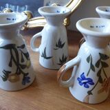 Set of 4 mazagrans with handle