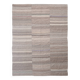 Brown & beige turkish vintage rug