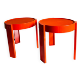 Space age end tables