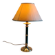 English table lamp base in gilded brass - mid 20th century.