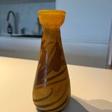 Pear-shaped Gallé vase