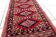 Vintage carpet pakistani lahore handmade 33cm x 66cm 1970s