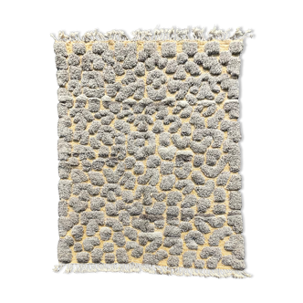 Carpet berbere m'rirt in wool 200x300 cm