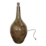 Enamelled stoneware lamp base