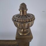 Bed Louis XVI in brass and bronze