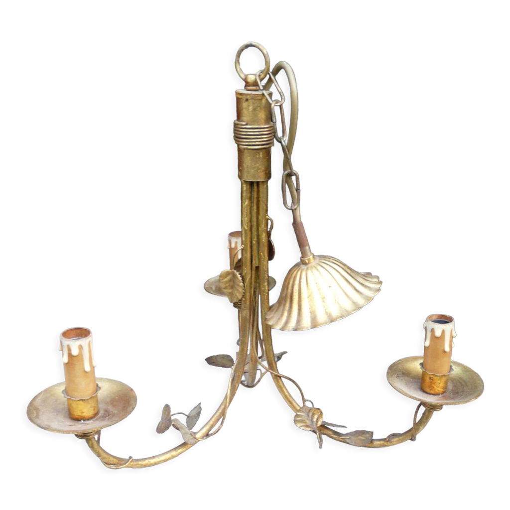 Parure De Bijoux Métal Doré Vieilli Avec Chaîne De Sécurité - Neuf Avec étiquettes - Style Vintage