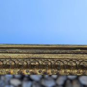 Grand Miroir Ancien Doré Haut 105 cm