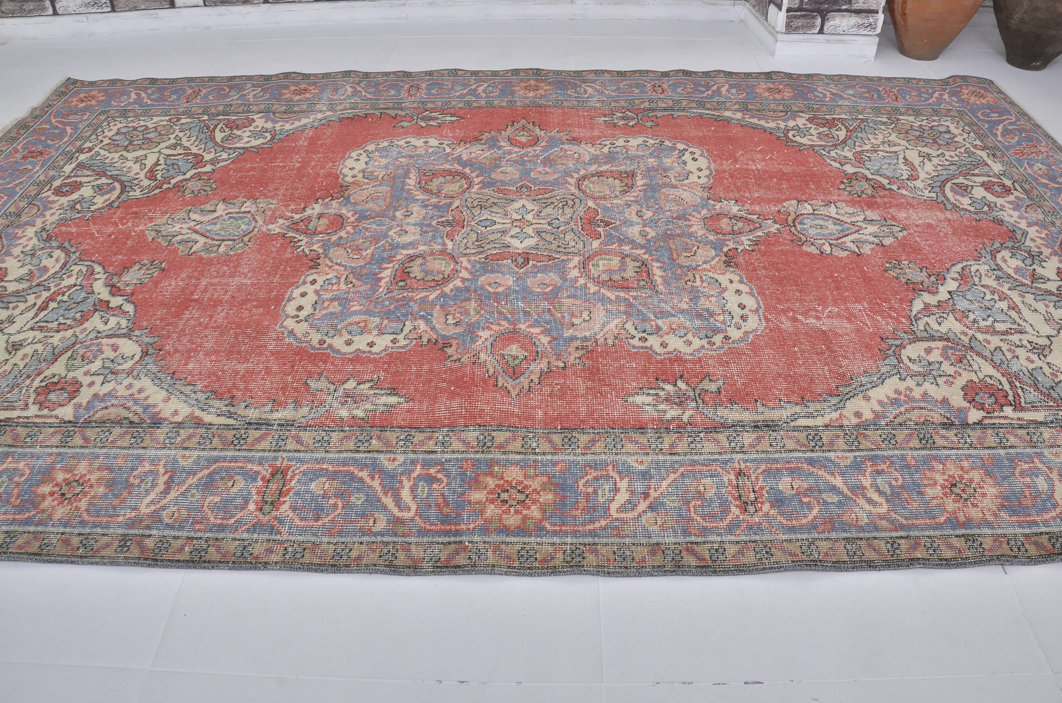 Framhouse Decor Vintage Area Rug sku1752