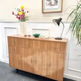 Wood effect formica sideboard