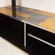 Paul Evans Cityscape Brass and Stainless Steel Bookcase, First Series, 1971