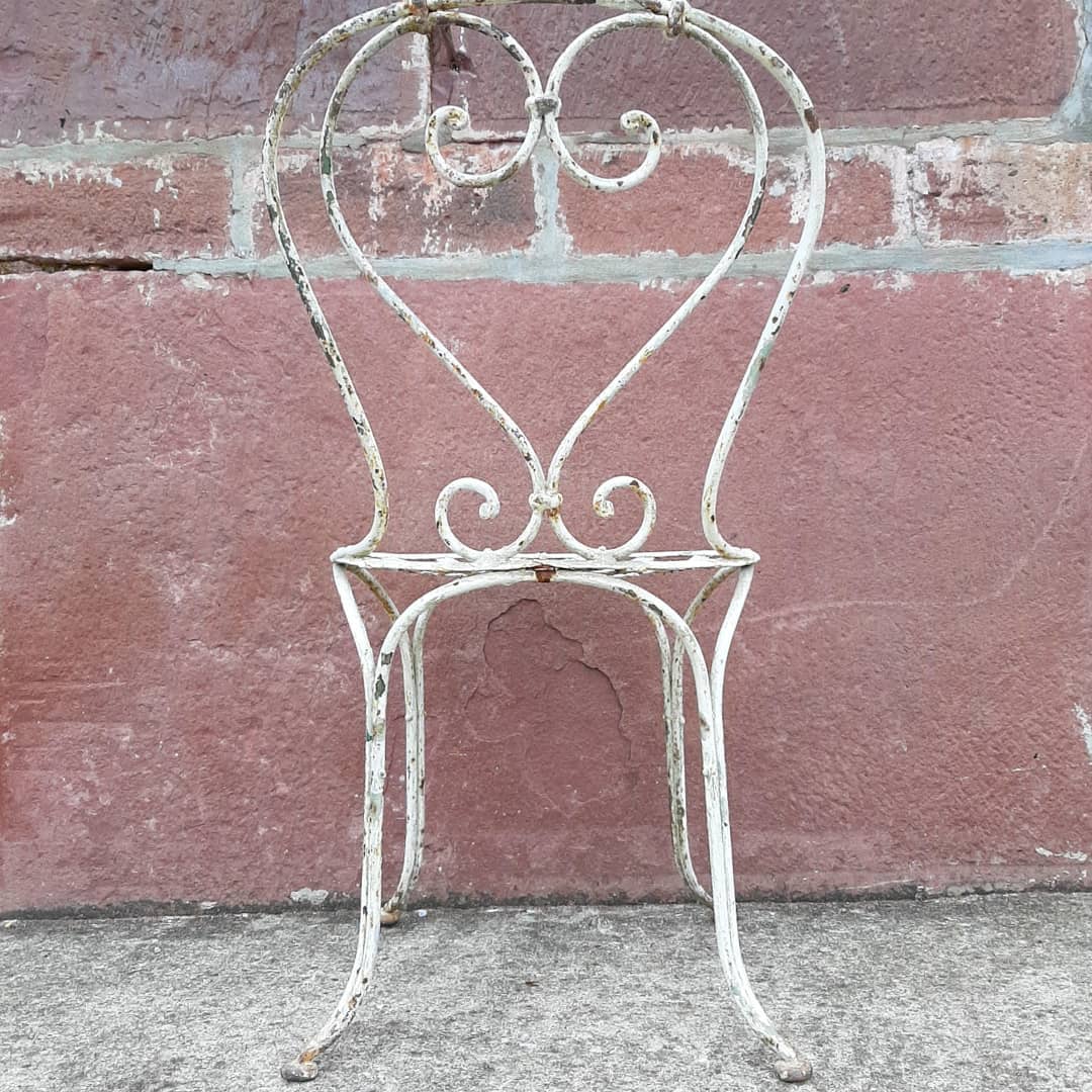 Chaises en fer forgé
