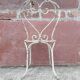 Chaises en fer forgé