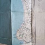 Old map of Les Pieux - 1/50,000th (1958)