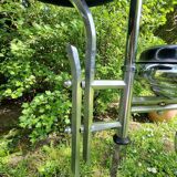 Chrome and Bakelite ashtray by Demeyere