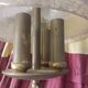 Vintage chandelier in granite glass