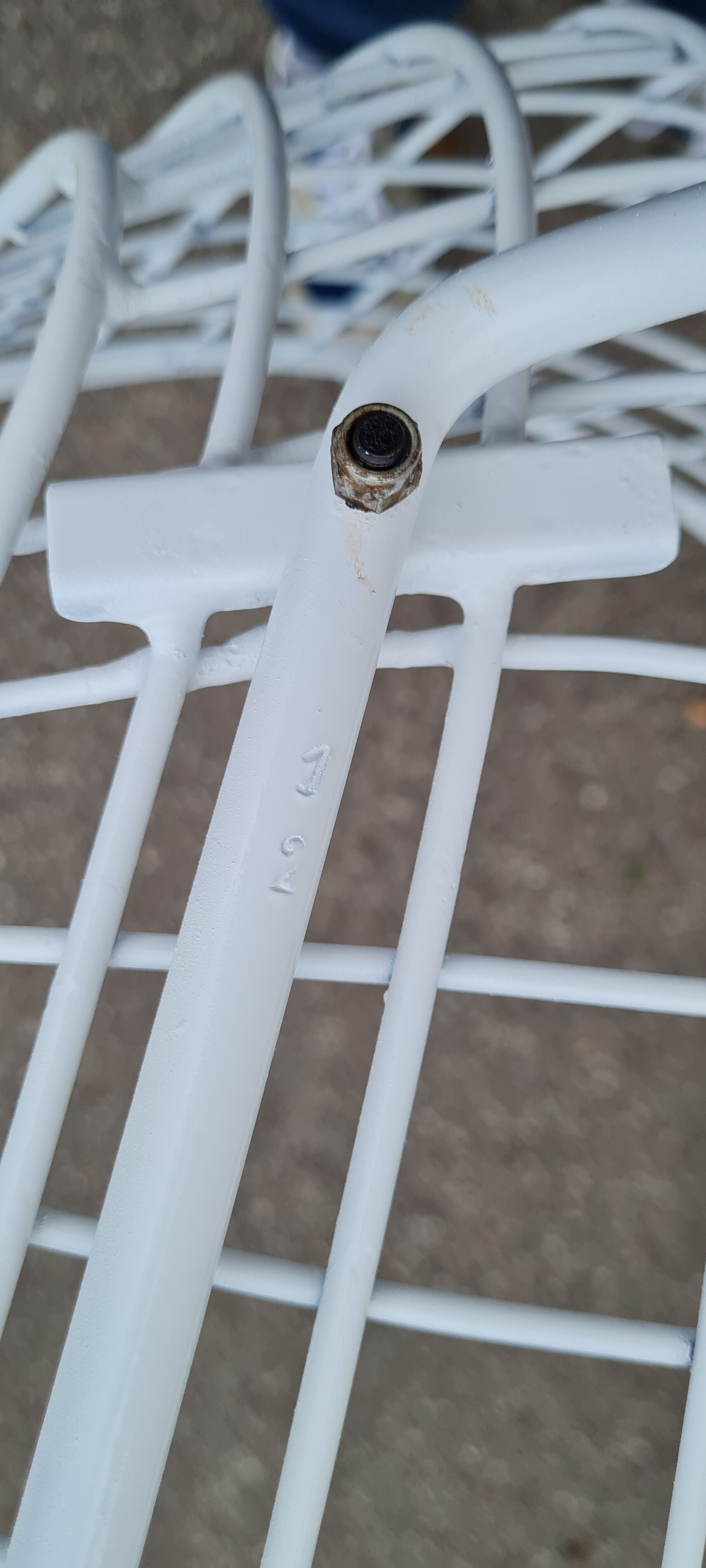 Chair wire by Harry Bertoia