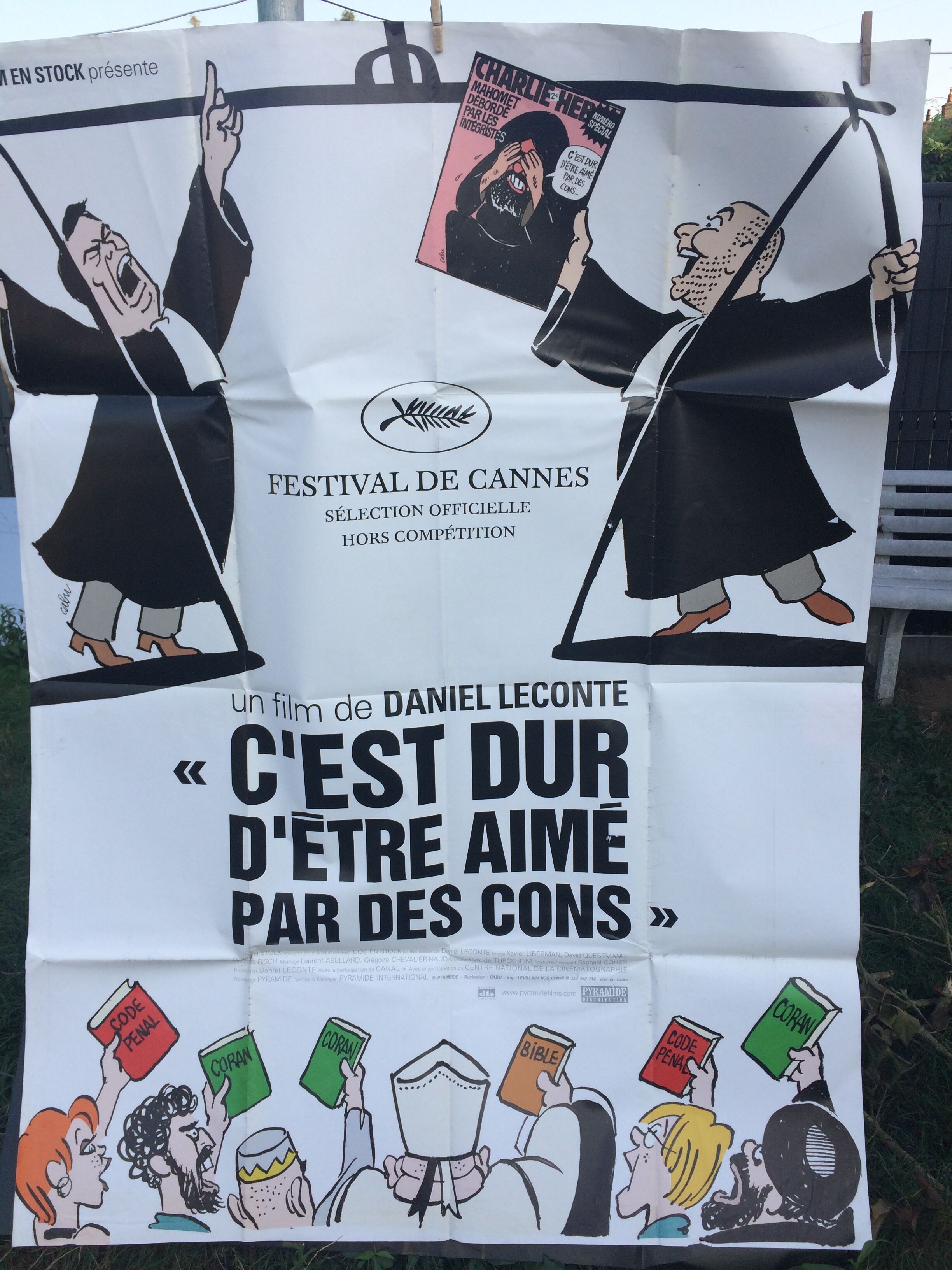 Cinema poster "it's hard to be loved by jerks"