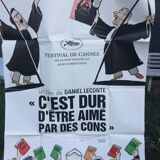 Cinema poster "it's hard to be loved by jerks"