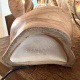 Grandjean Jourdan Vallauris pair of foot lamps 1960