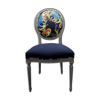 Chaise médaillon Louis XVI