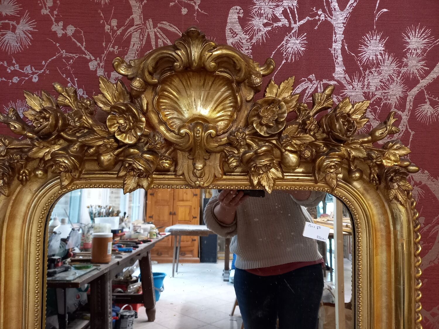 Mirror XX Louis Philippe 120 x 78