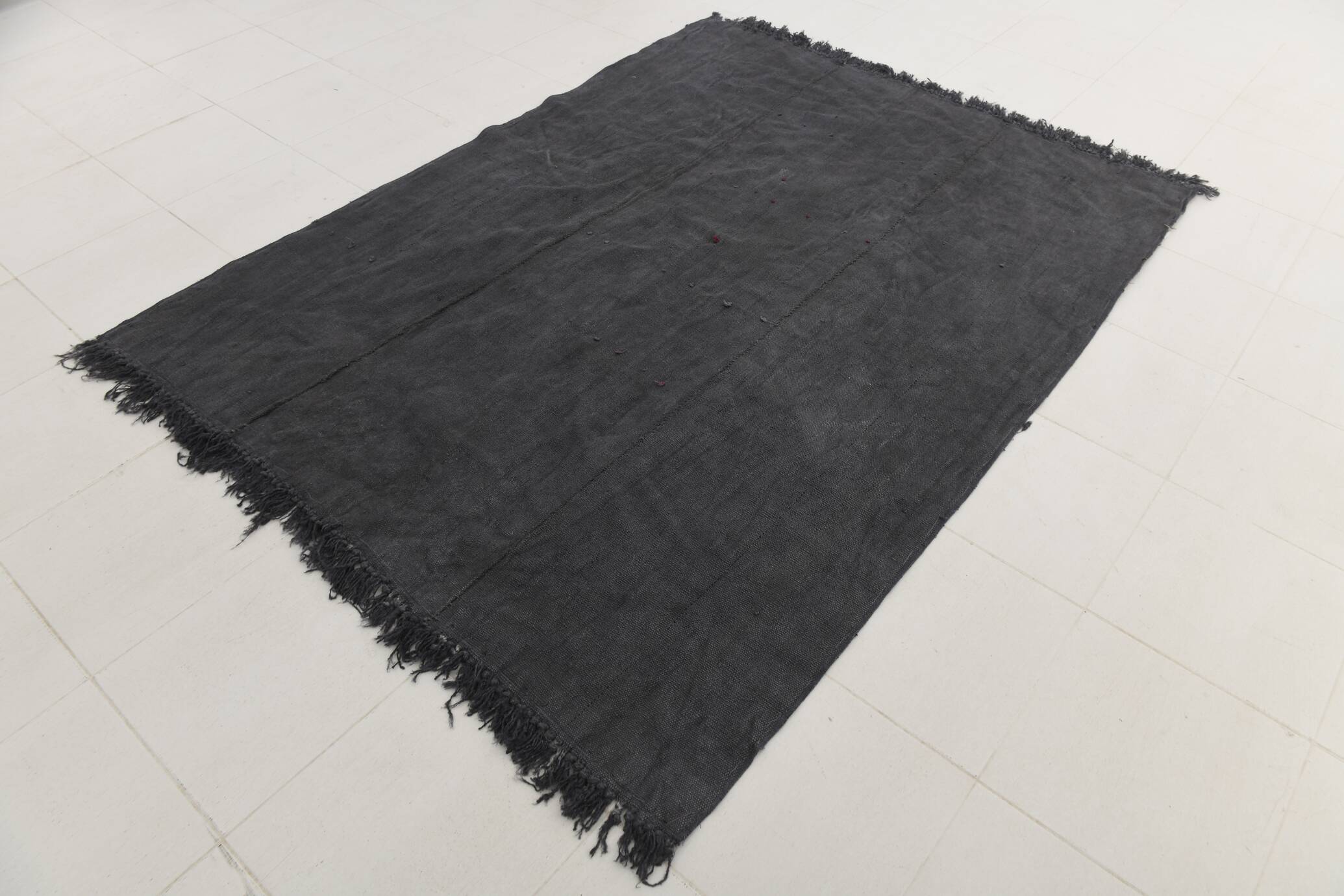 Shades Of Gray Turkish Vintage Rug, 175x228Cm