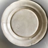 Earthenware of longwy xix th 2 plates pheasant décor