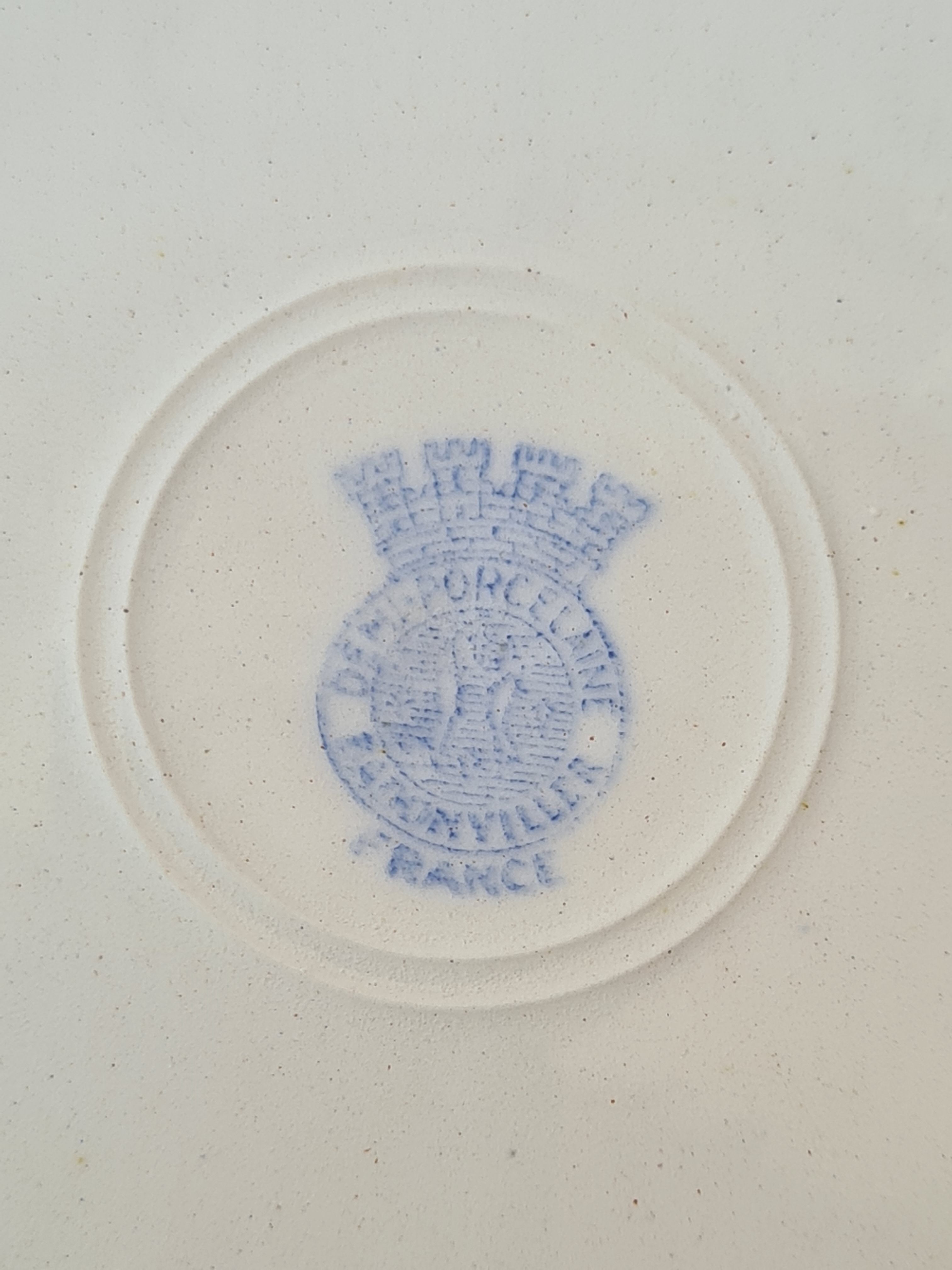 Badonviller service Germaine 6 flat plates