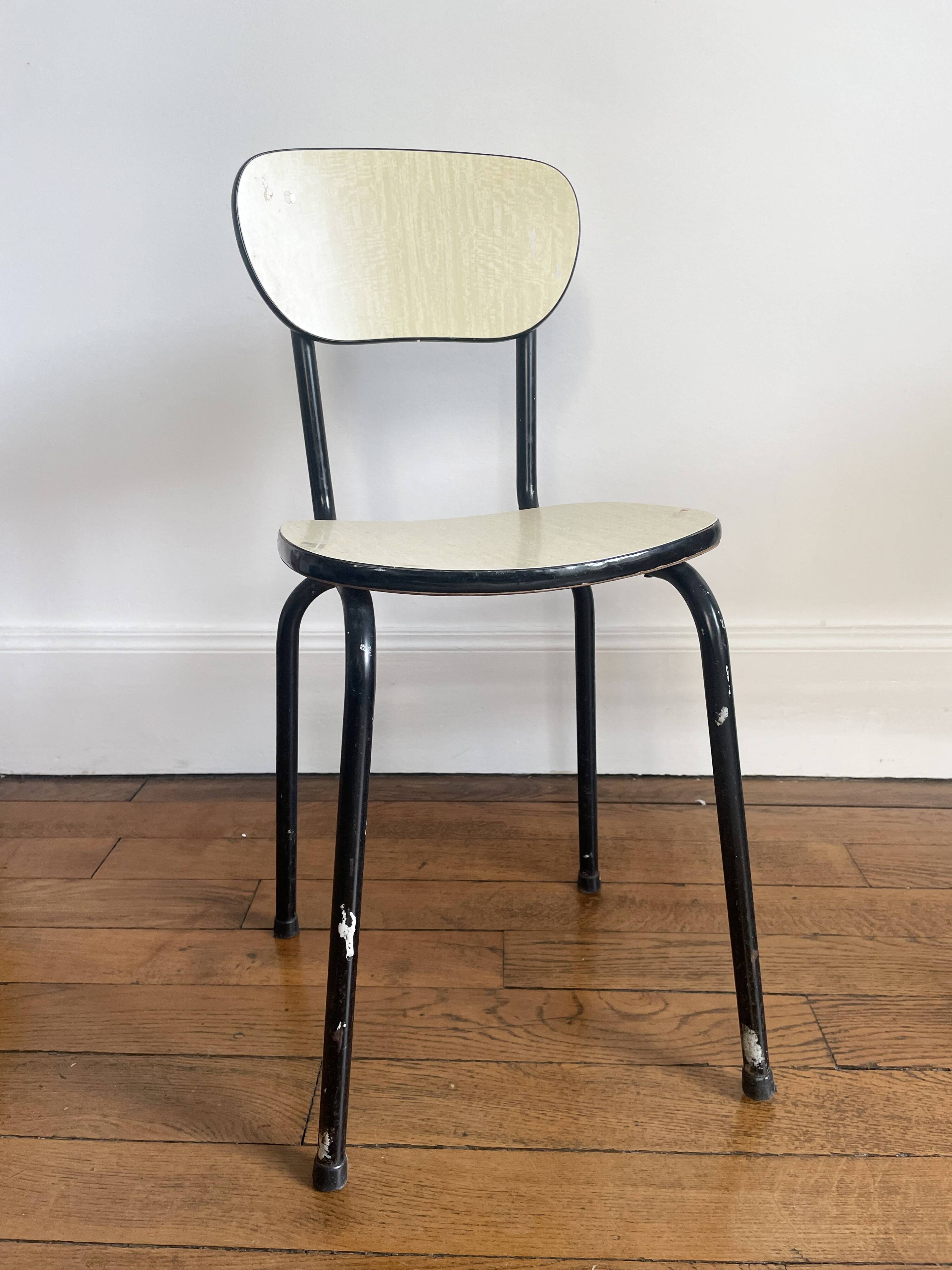 Formica children's desk + chair