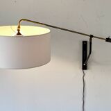 Wall lamp with arms and counterweight 1950