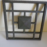 Old 4-point steel door ornament