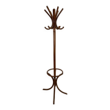 Wooden coat rack