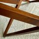 Table basse piétement sculptural par Angelo Ostuni